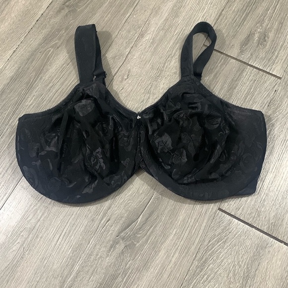 WACOAL Awareness Seamless Underwire Black Bra.   Size 42H - Picture 1 of 12